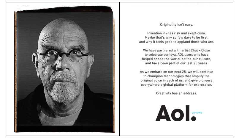 AOL / 25th Anniversary Campaign