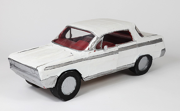 Paper Mache Car
