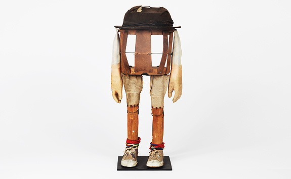 Antique Wooden Figure